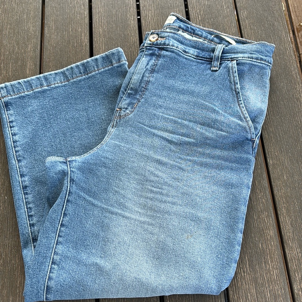 Wonderly Wide Leg Crop Jeans